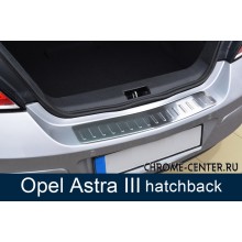 Накладка на задний бампер OPEL ASTRA III H 5D (2004-)